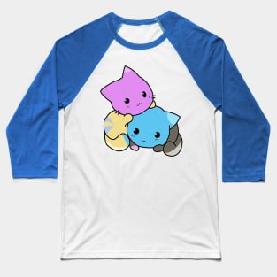 cute cats hug Baseball T-Shirt